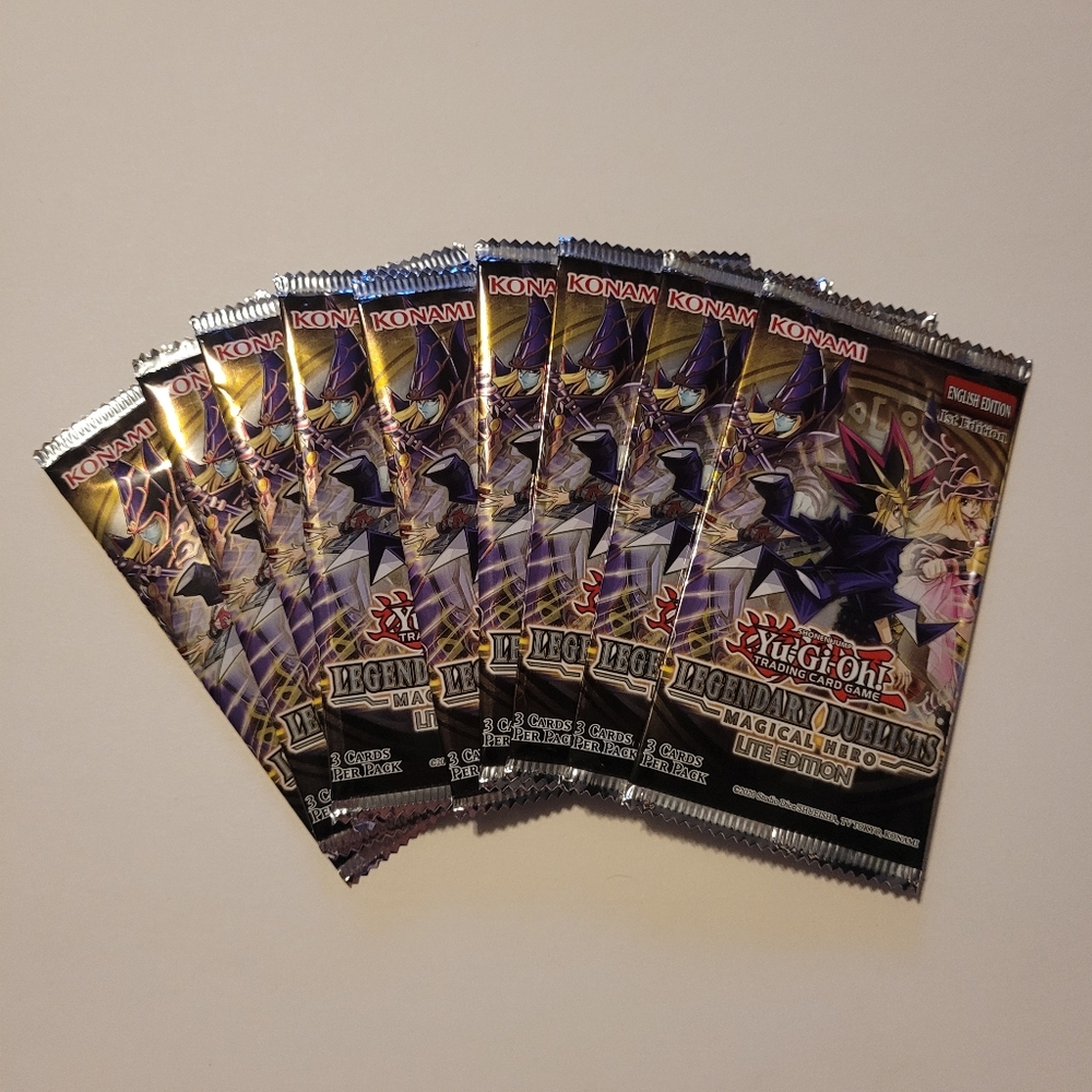 Yugioh Legendary Duelists Magical Hero 1st Edition Booster Pack LITE EDITION (9)
